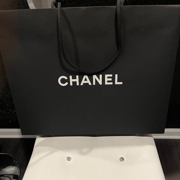 NWOT Chanel Black Shopping Bag, Excellent condition!!!! - Picture 2 of 2